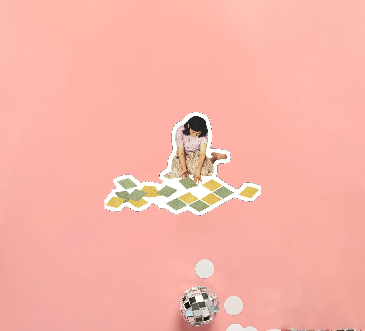 Work in Progress sticker by Cassia Beck Collage