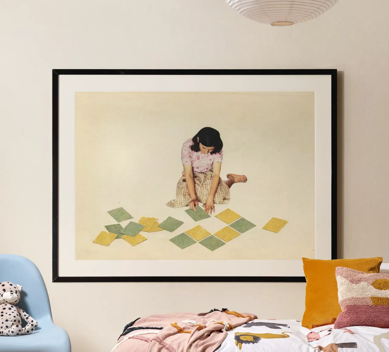 Work in Progress poster by Cassia Beck Collage