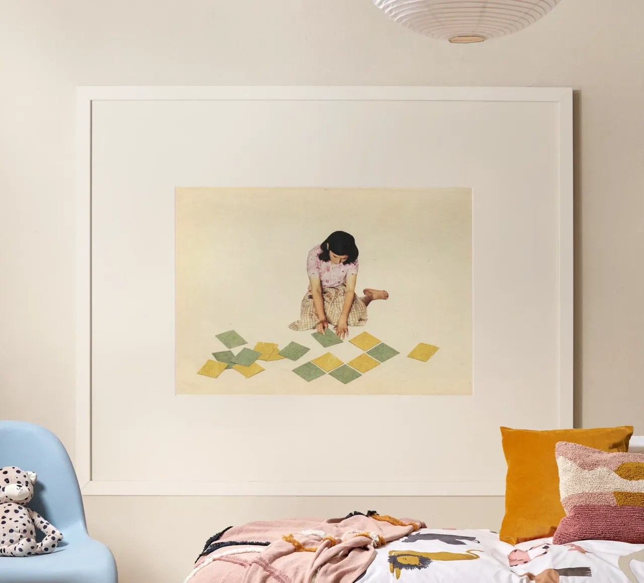 Work in Progress poster by Cassia Beck Collage