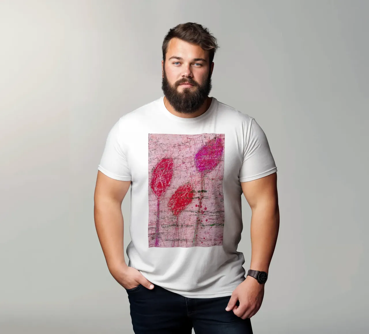 Flower 08 t-shirt da József Gábos