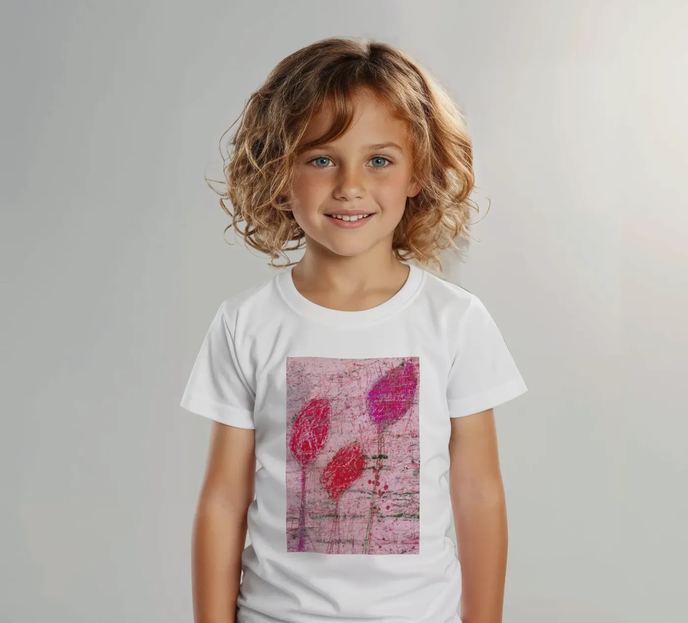 Flower 08 t-shirt bambini da József Gábos
