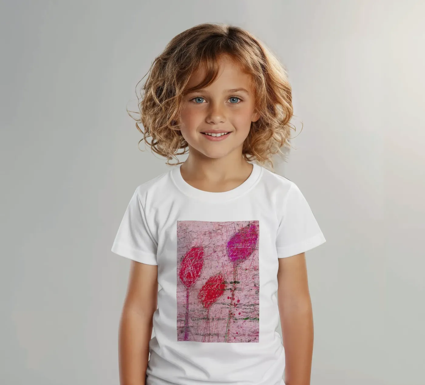 Flower 08 t-shirt bambini da József Gábos