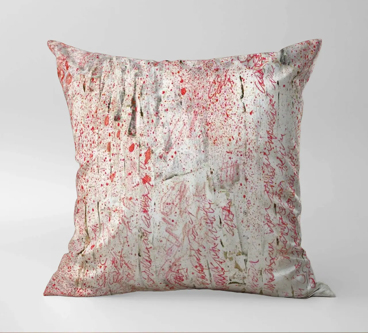 Signature decorative cushion by József Gábos