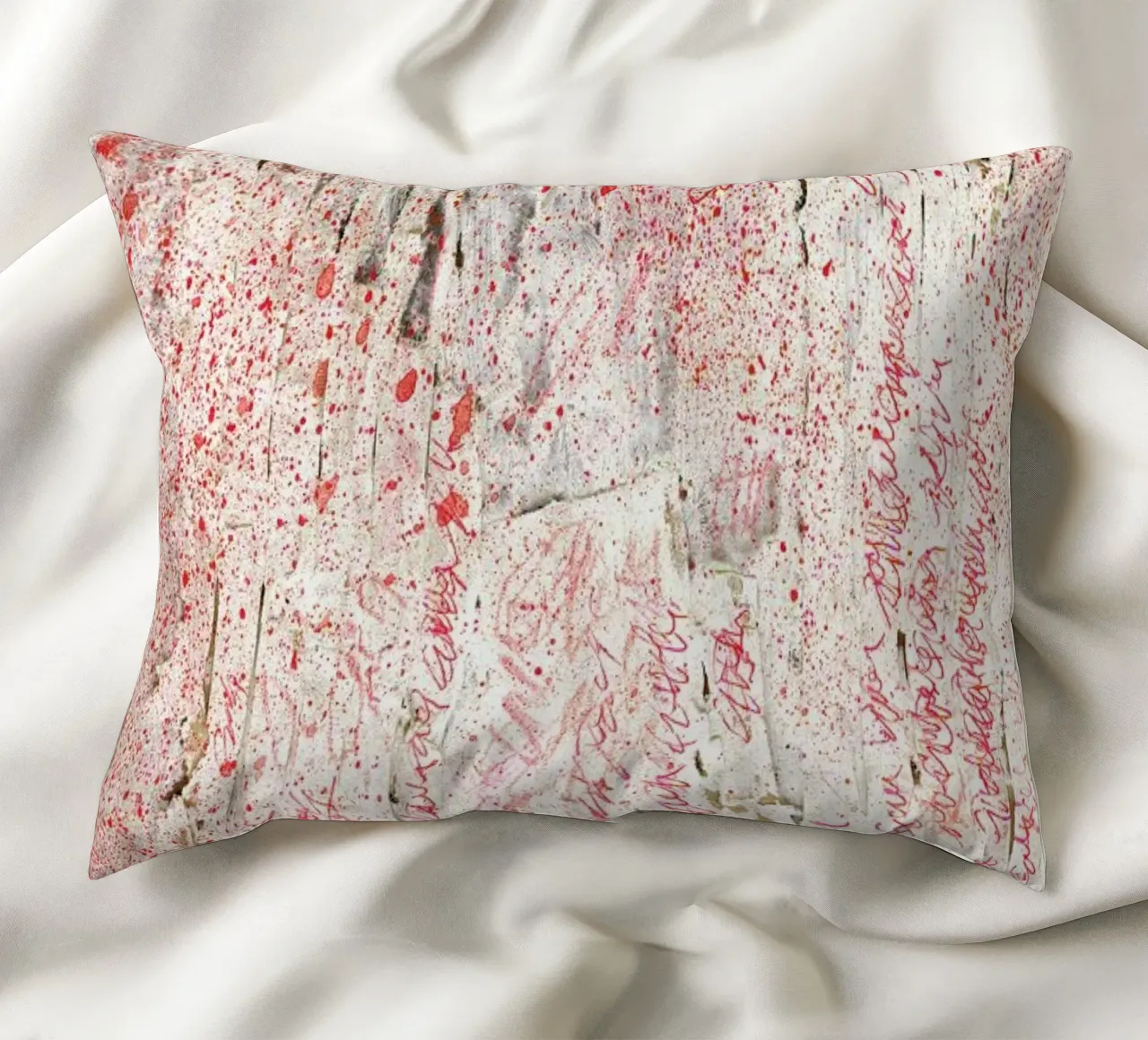 Signature decorative cushion by József Gábos