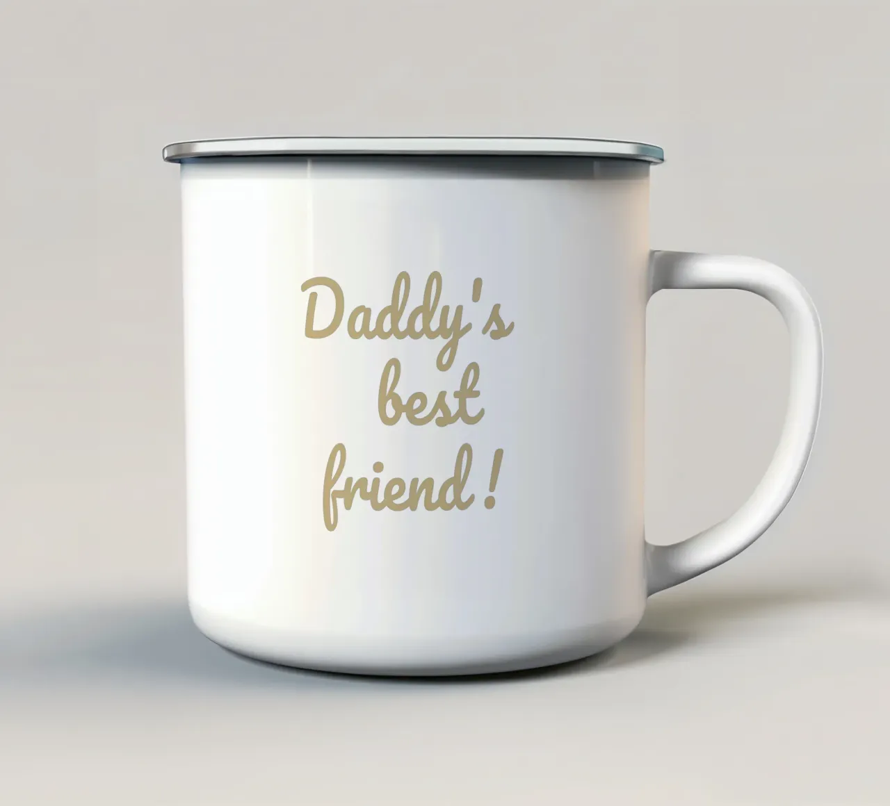 Daddy's best friend tazza in smalto da apoloprints