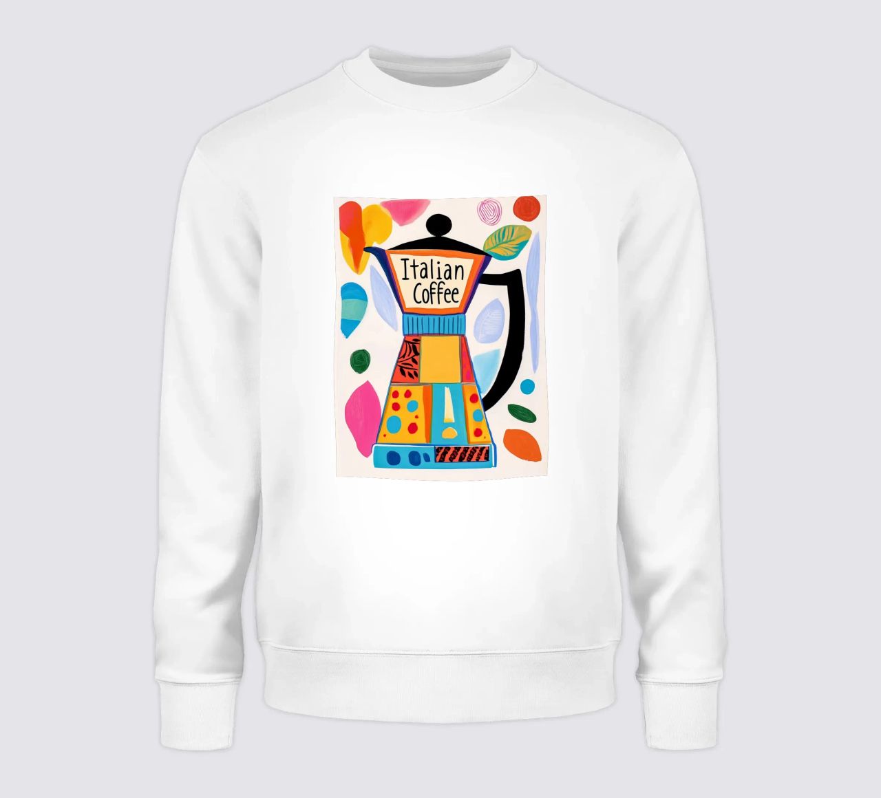 Bunte Espresso Liebe felpa da Carinaprint