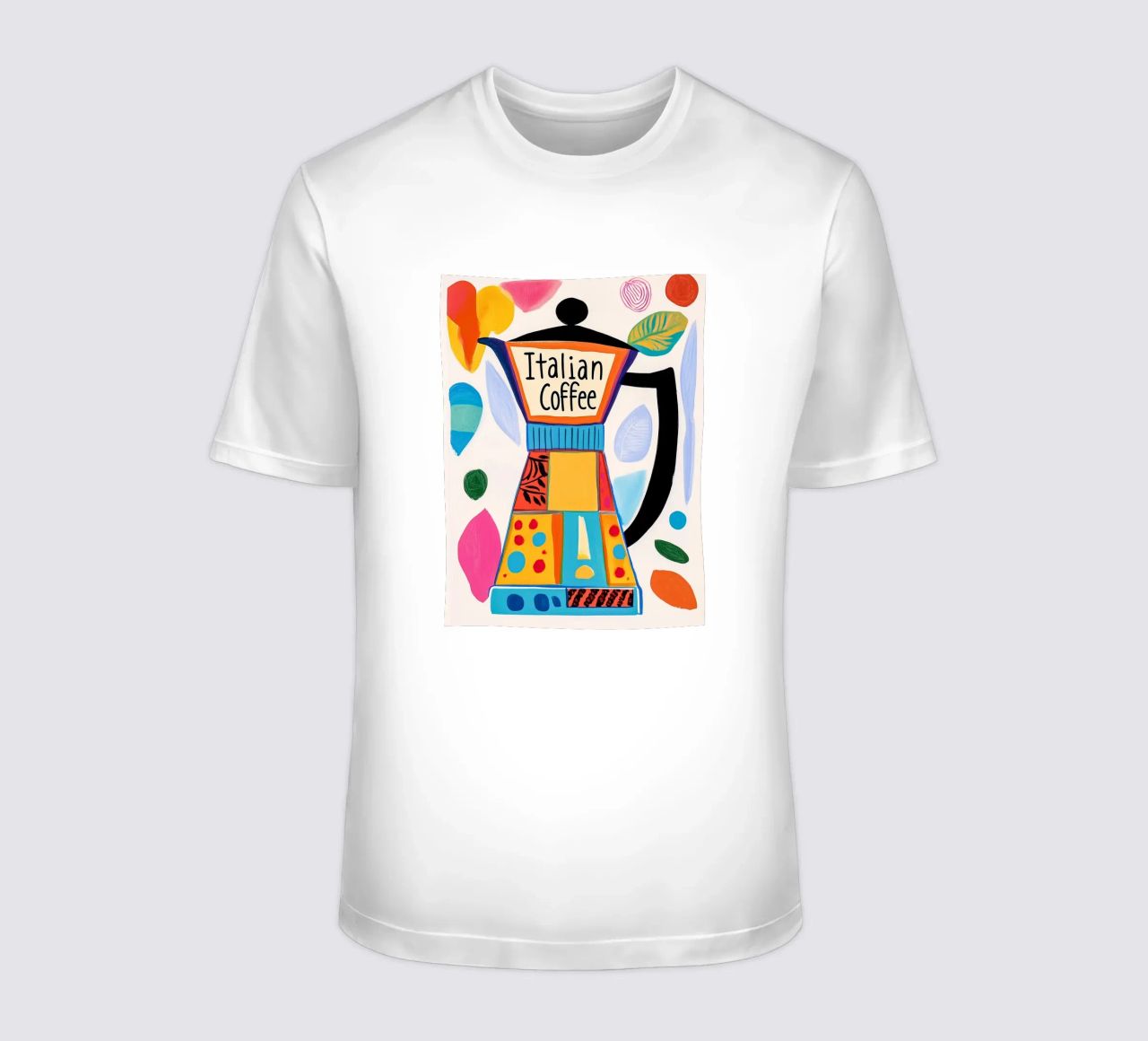 Bunte Espresso Liebe t-shirt da Carinaprint