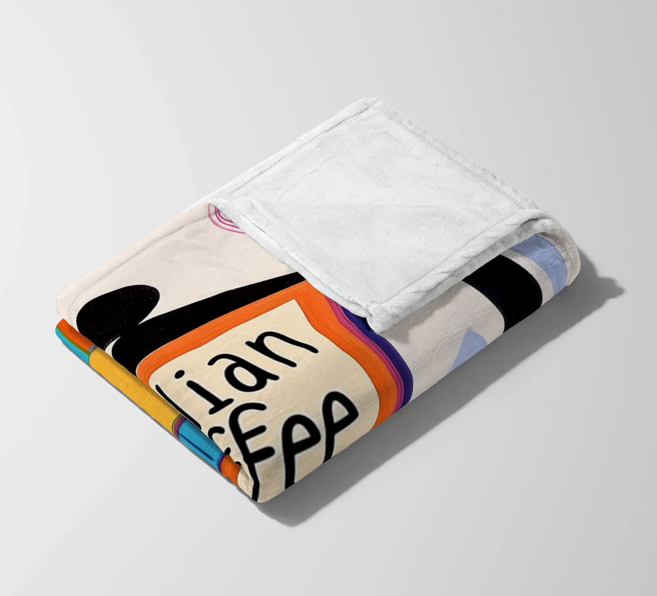 Bunte Espresso Liebe coperta in pile da Carinaprint