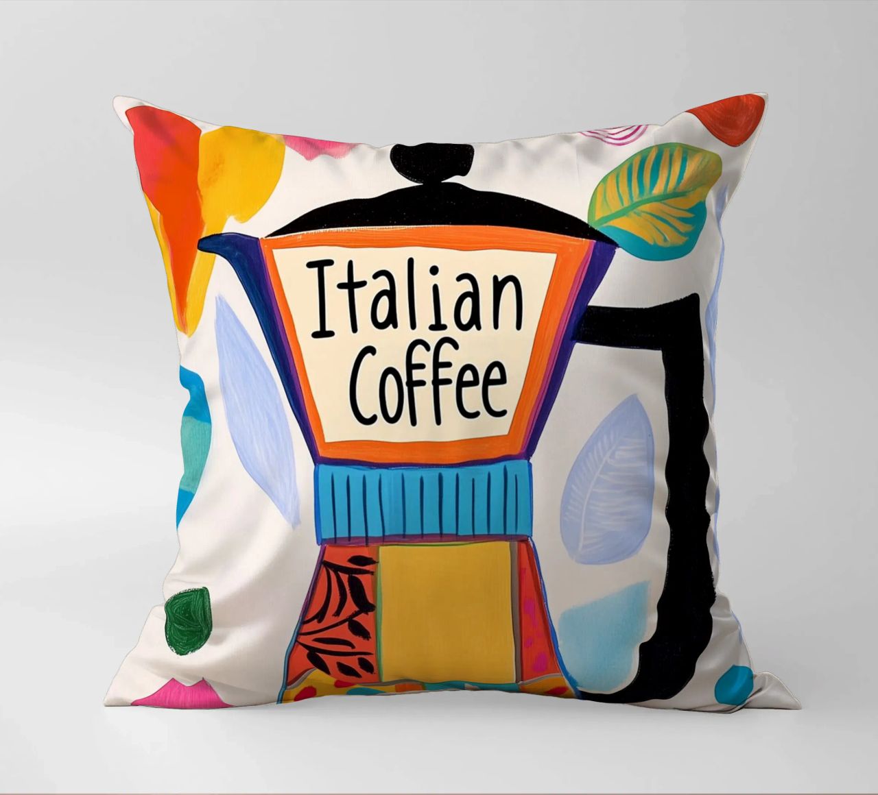 Bunte Espresso Liebe cuscino da Carinaprint