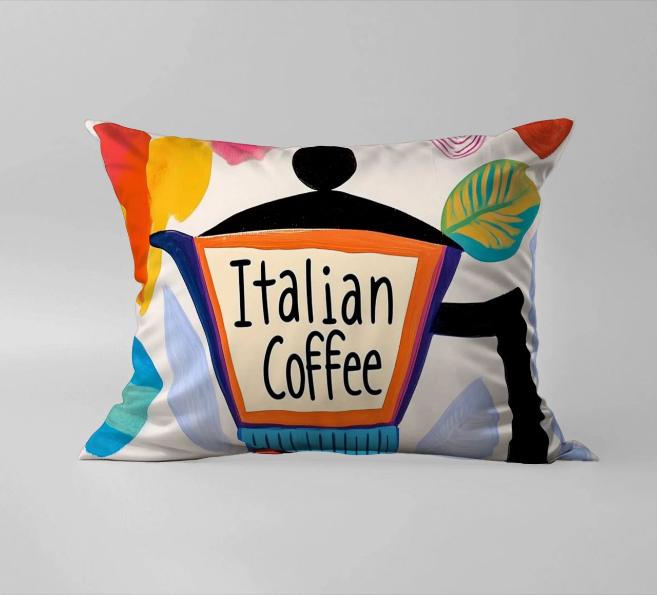 Bunte Espresso Liebe cuscino da Carinaprint