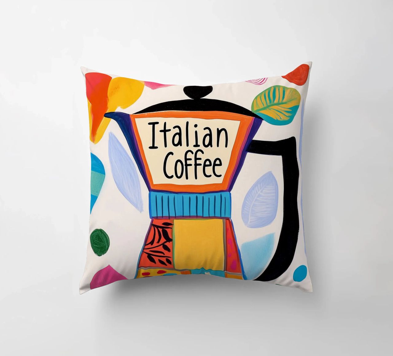 Bunte Espresso Liebe cuscino da Carinaprint