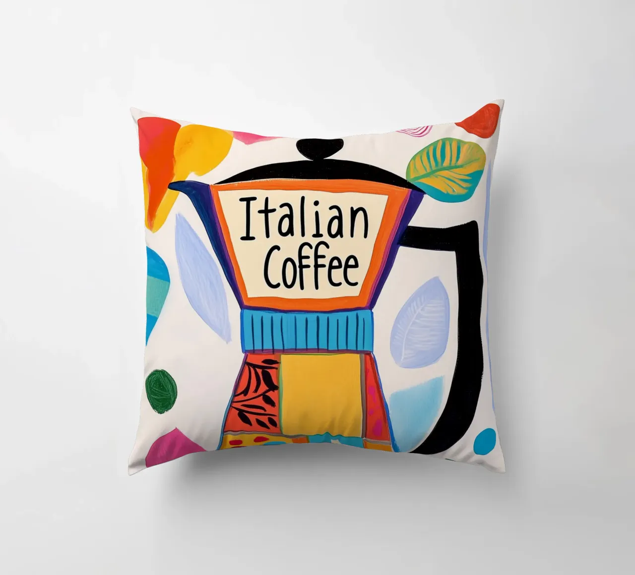 Bunte Espresso Liebe cojín de Carinaprint