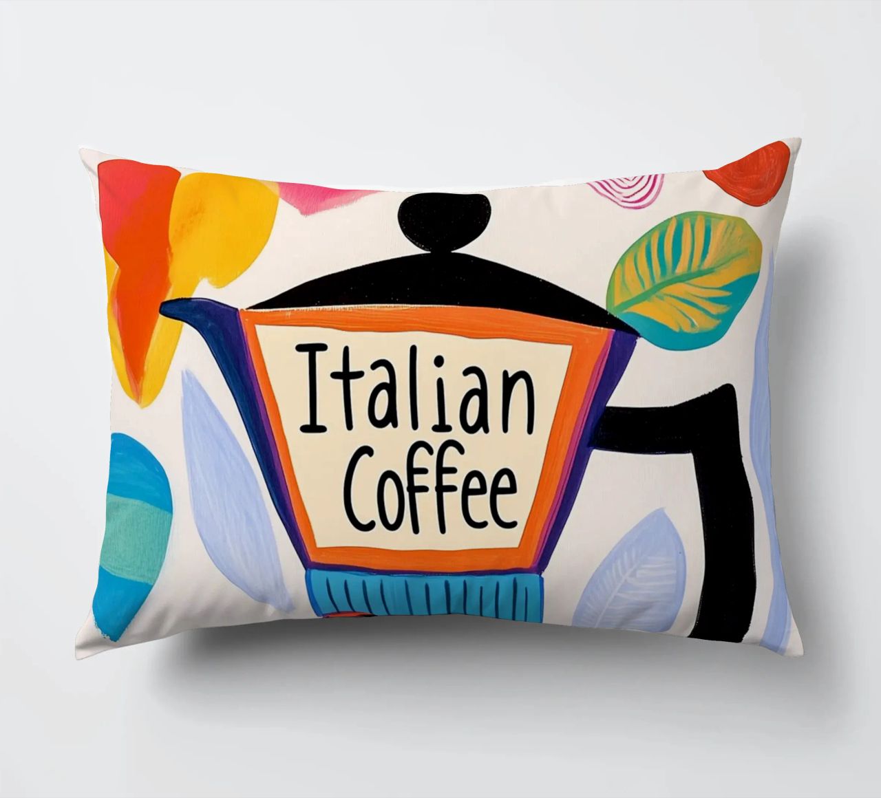 Bunte Espresso Liebe cuscino da Carinaprint