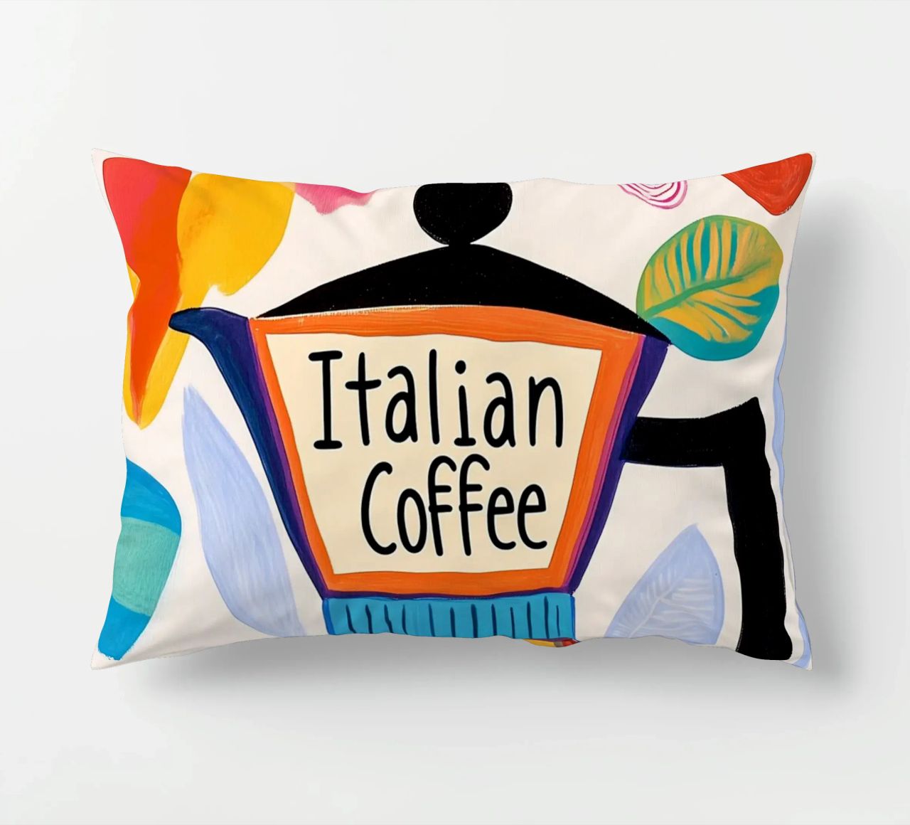 Bunte Espresso Liebe cuscino da Carinaprint