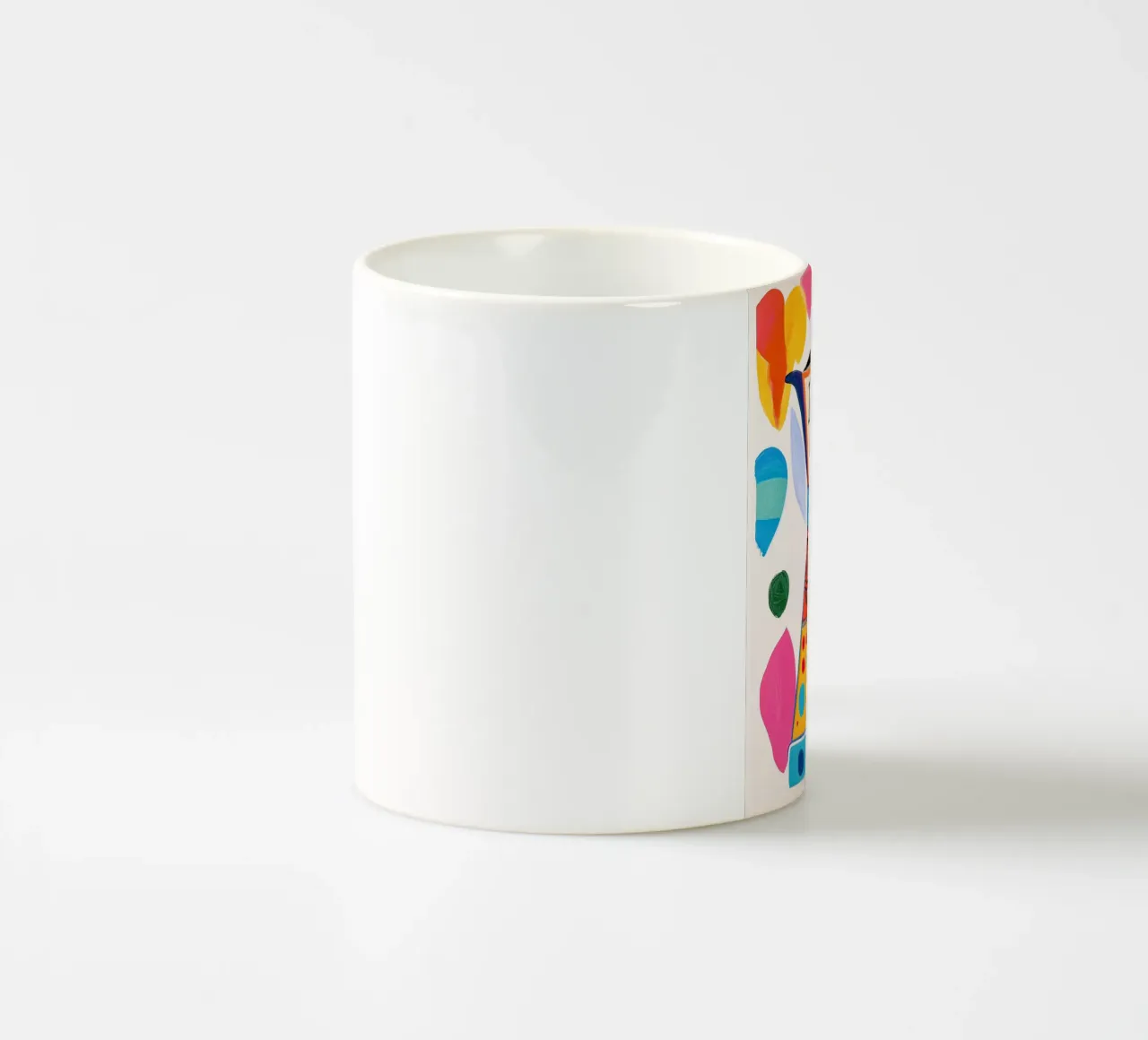 Bunte Espresso Liebe Keramik Tasse von Carinaprint