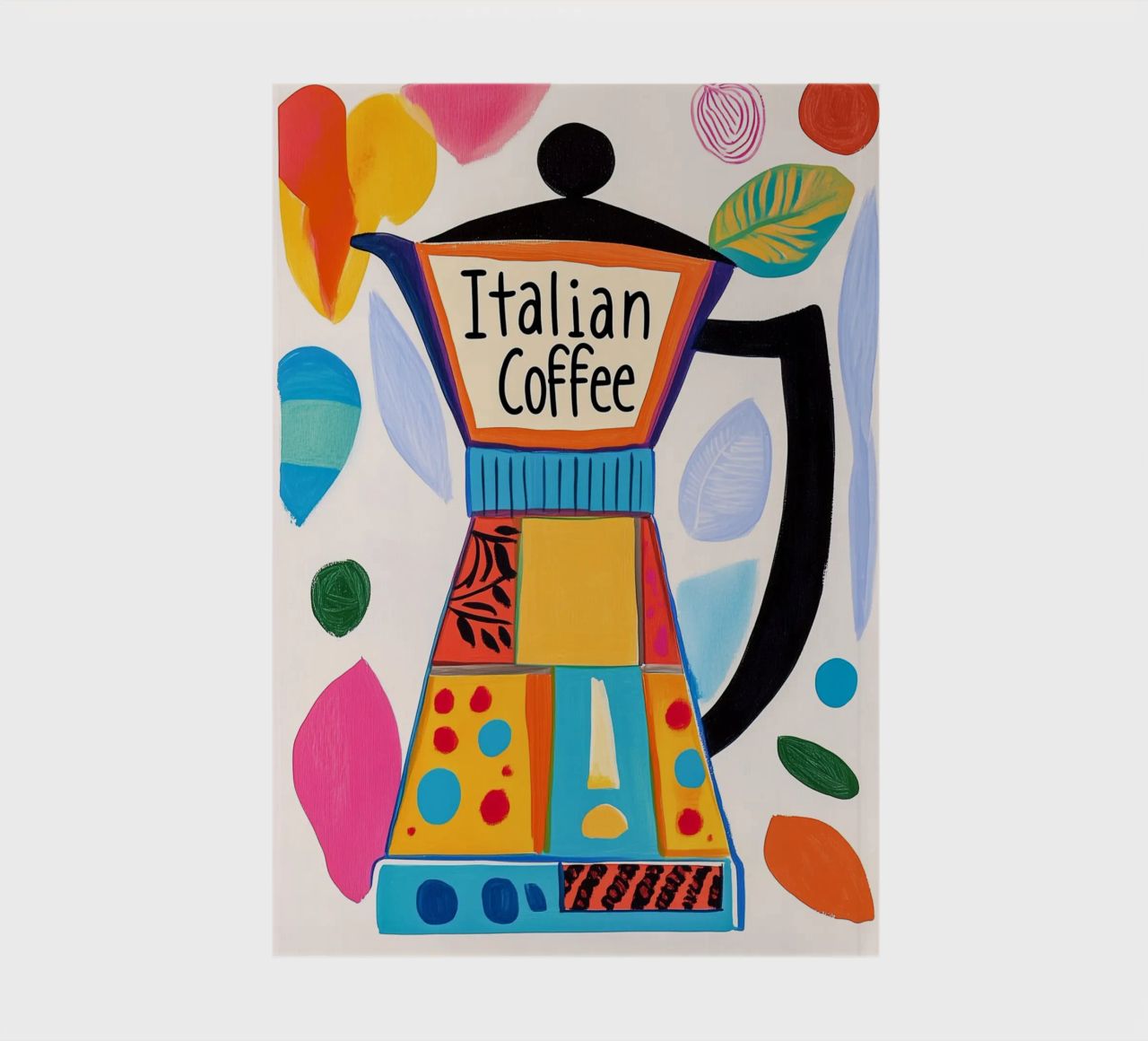 Bunte Espresso Liebe notebook by Carinaprint