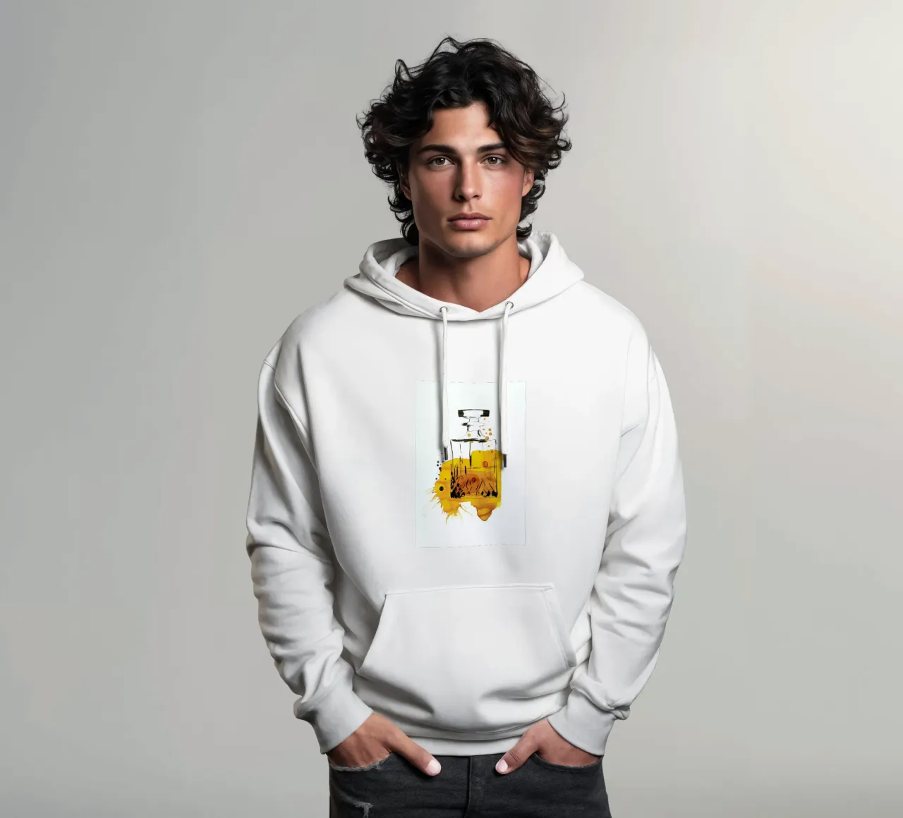 Cin Cin felpa con cappuccio da Ekaterina Koroleva