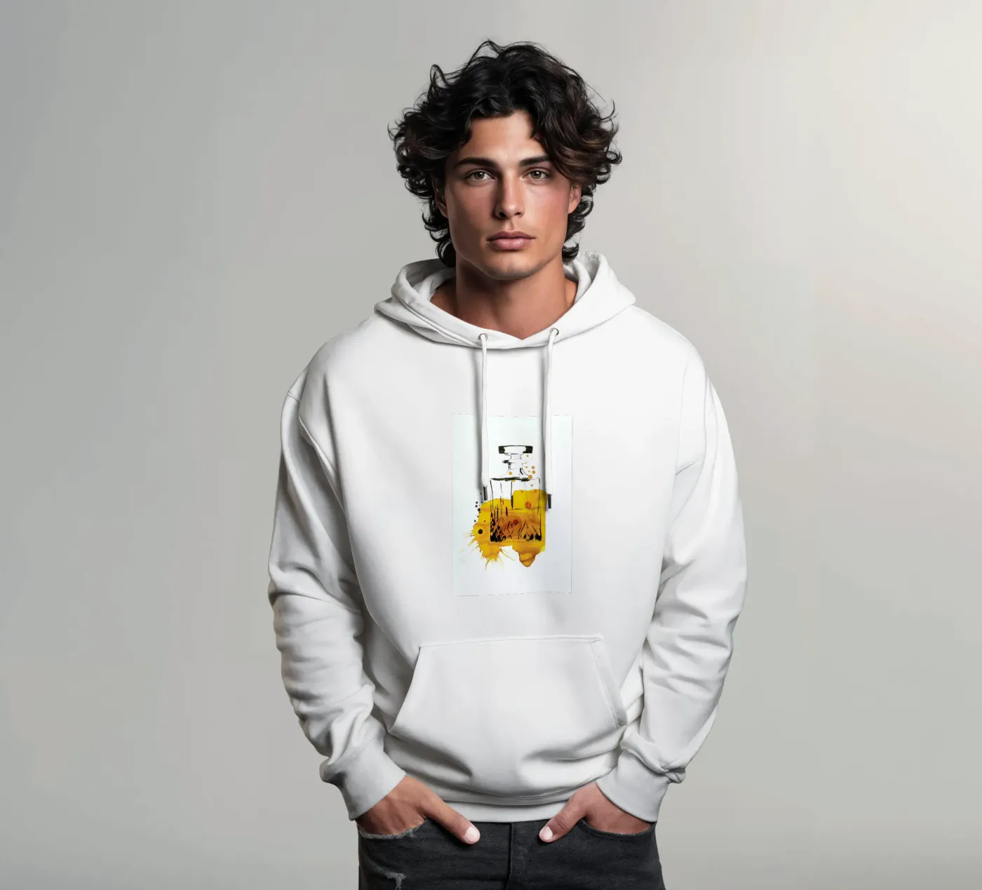 Cin Cin felpa con cappuccio da Ekaterina Koroleva