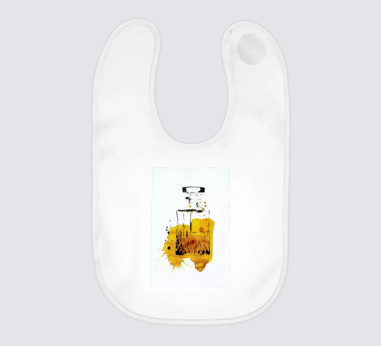Cin Cin baby bib by Ekaterina Koroleva