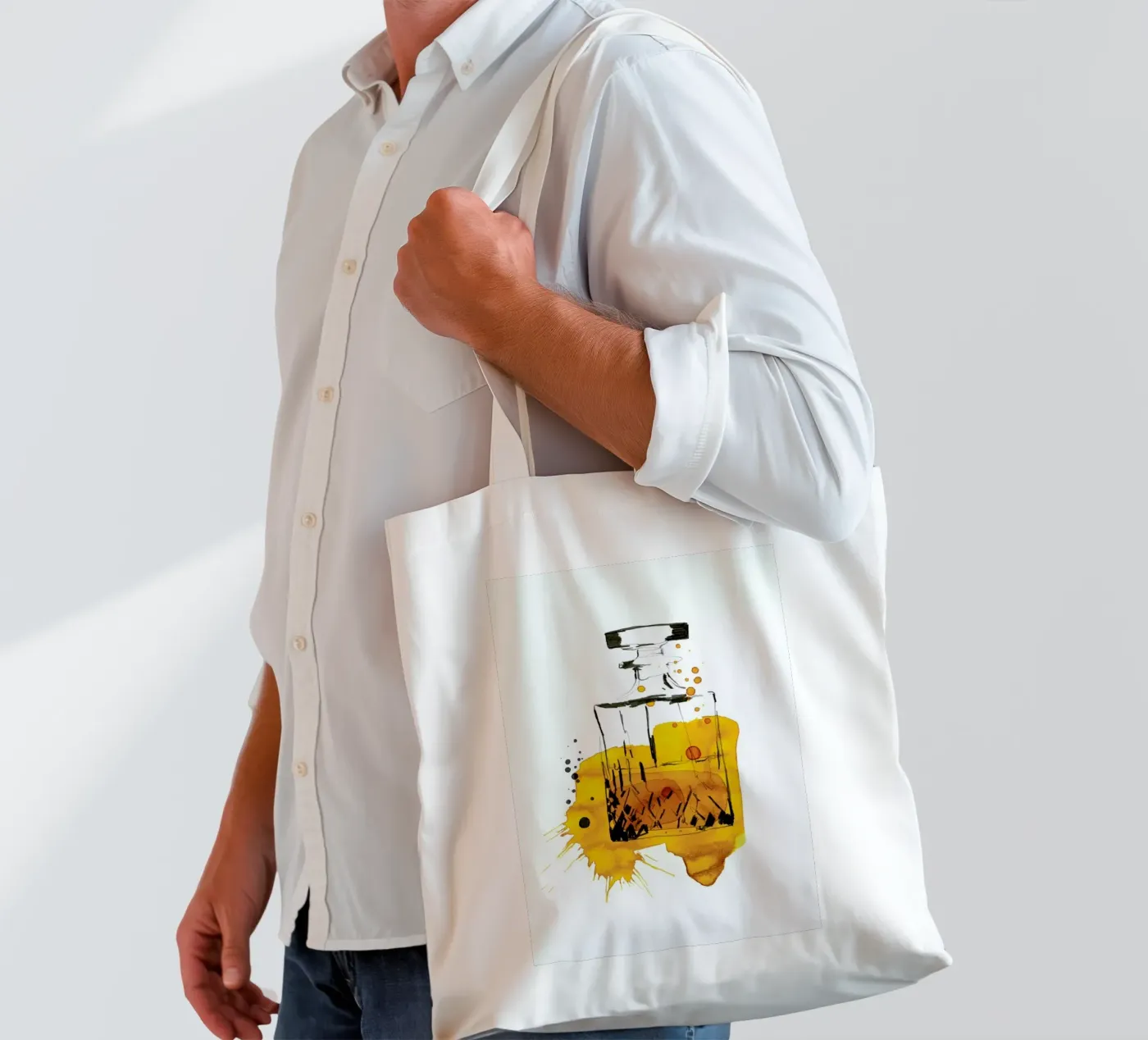 Cin Cin tote bag by Ekaterina Koroleva