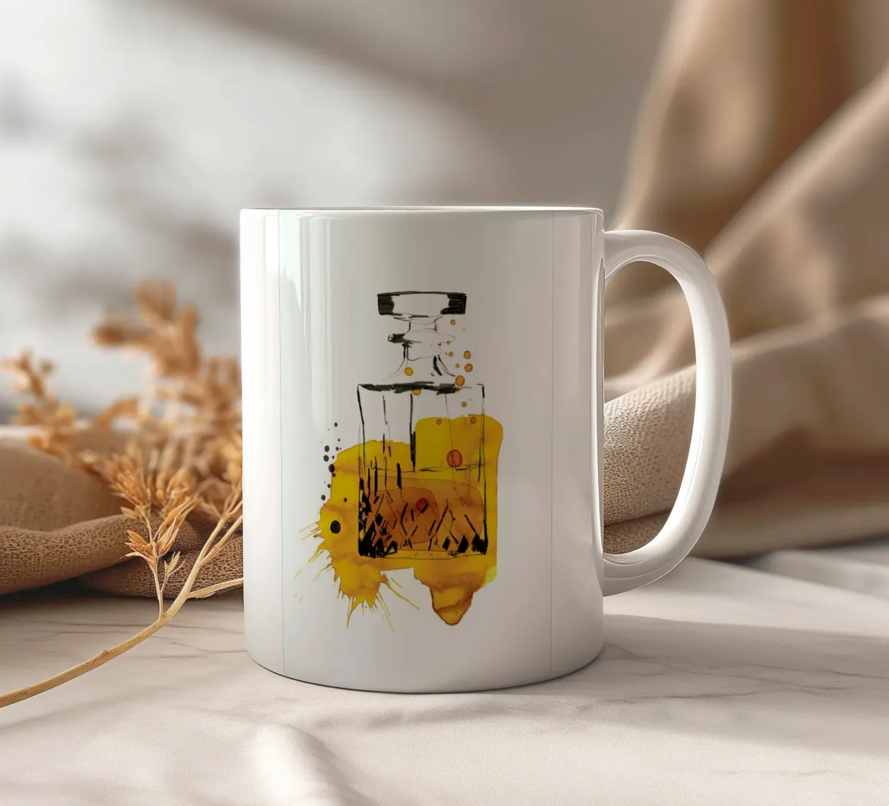 Cin Cin mug en céramique de Ekaterina Koroleva