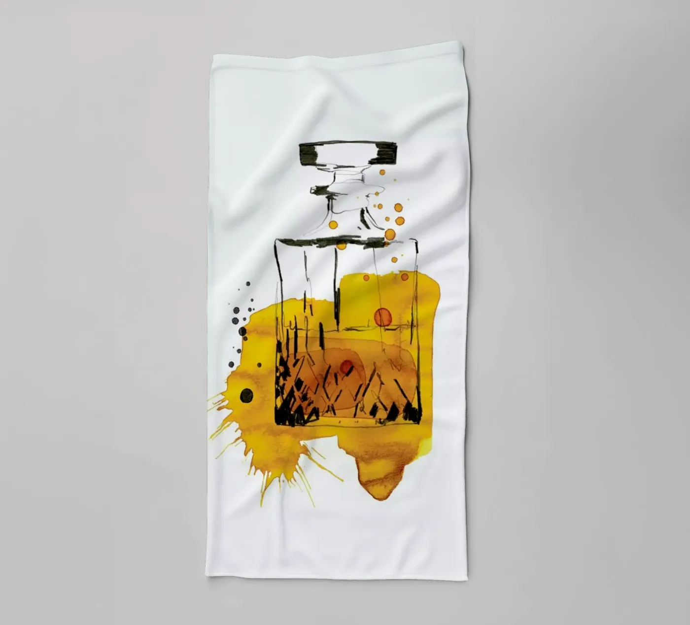 Cin Cin badhanddoek van Ekaterina Koroleva