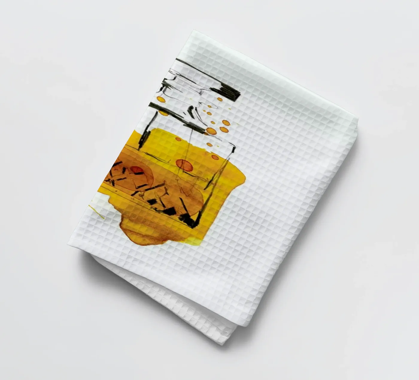 Cin Cin Geschirrtuch von Ekaterina Koroleva