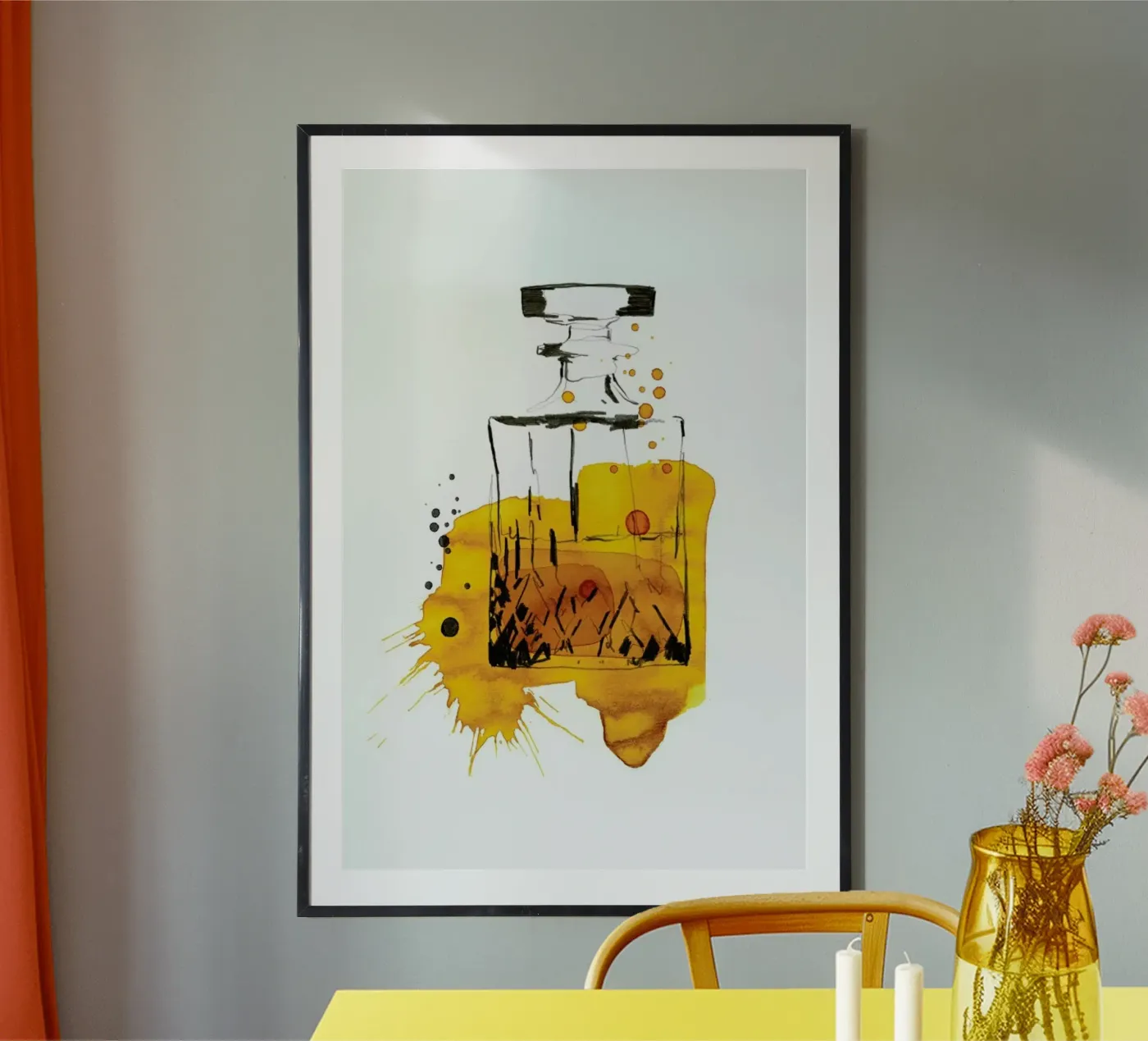 Cin Cin poster van Ekaterina Koroleva