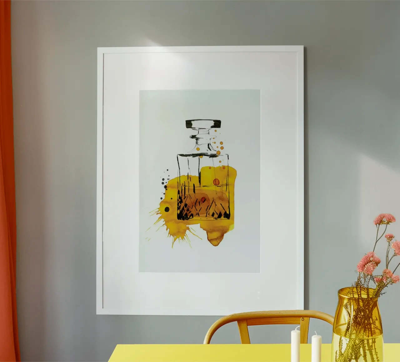 Cin Cin poster by Ekaterina Koroleva