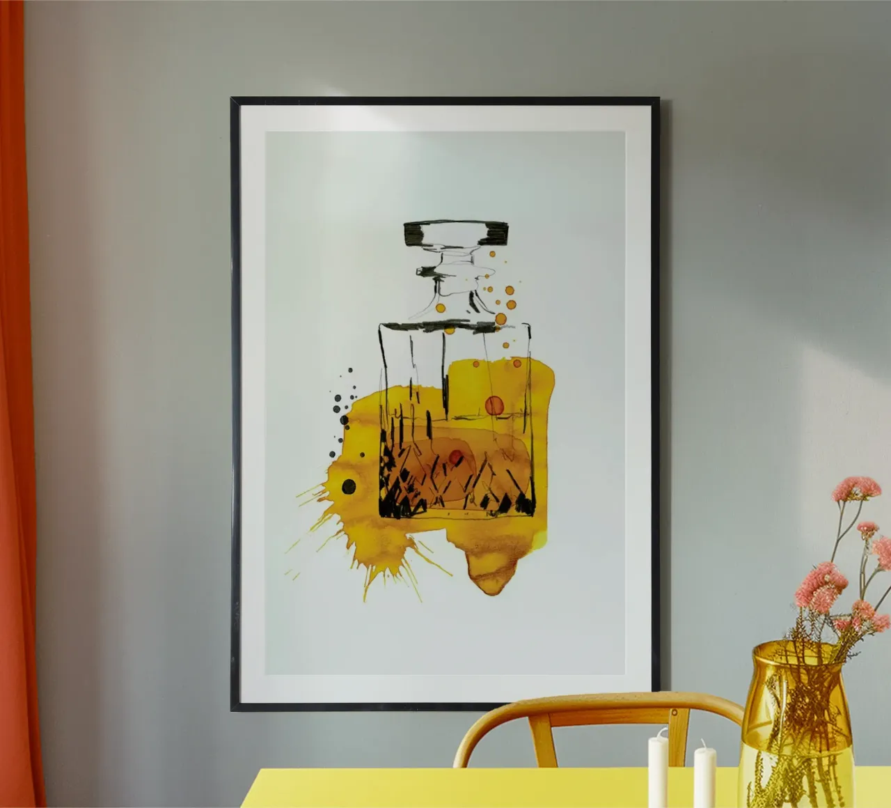 Cin Cin poster by Ekaterina Koroleva