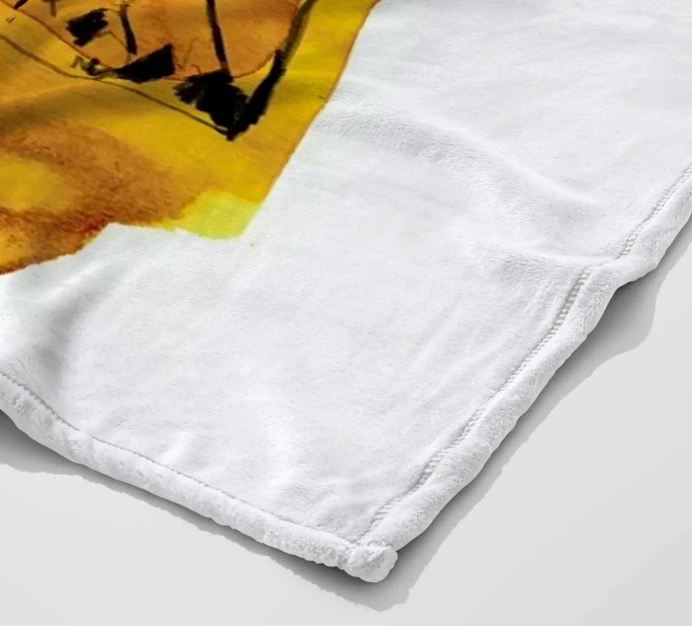 Cin Cin fleece blanket by Ekaterina Koroleva