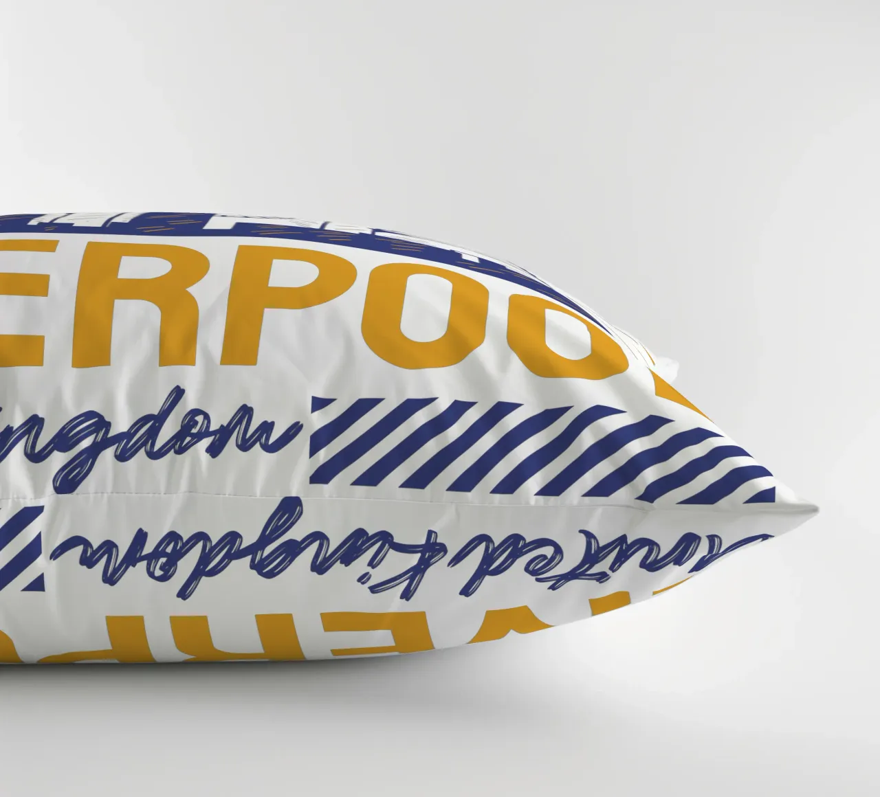 Design artistico classico di Liverpool cuscino da rivariahill