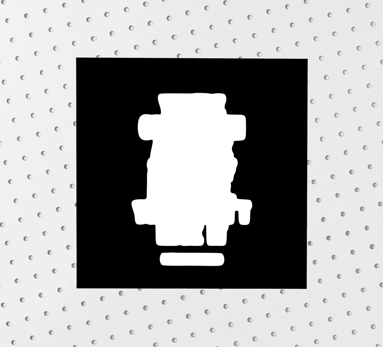 Dir ist nur ein kleiner Funke Wahnsinn gegeben Typografie Sticker von THE MOTIVATED TYPE