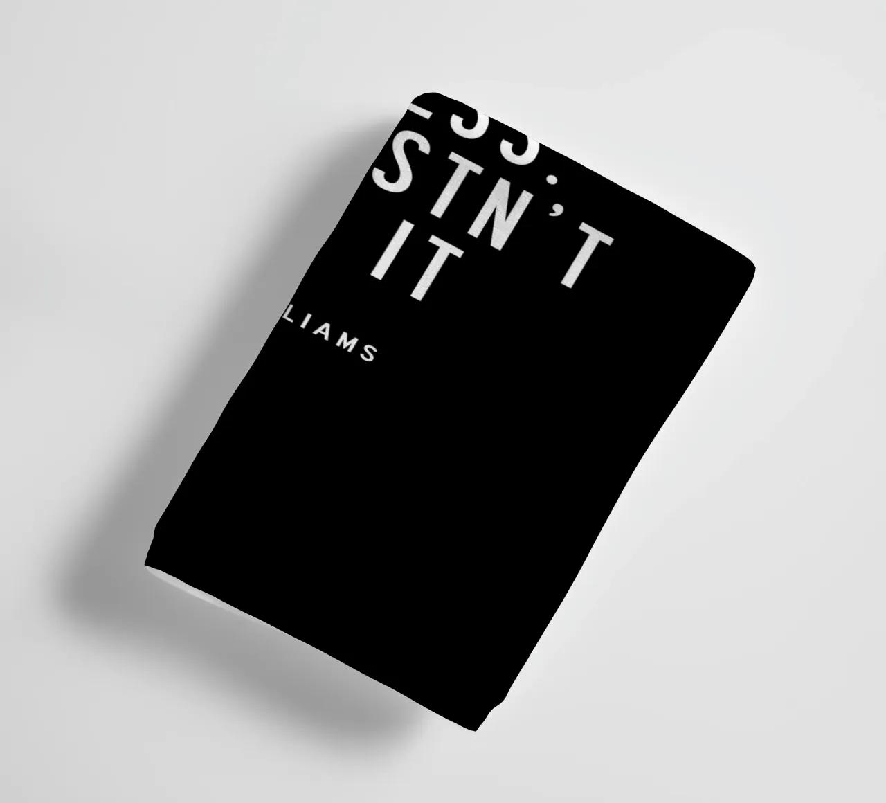 Il ne vous est donné qu'une petite étincelle de folie Typographie serviette de bain de THE MOTIVATED TYPE