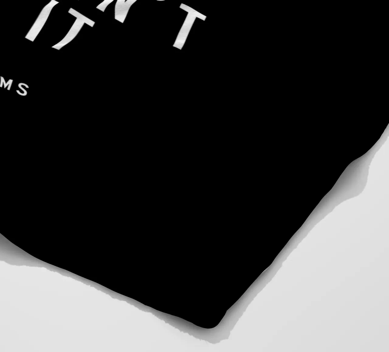 Il ne vous est donné qu'une petite étincelle de folie Typographie plaid polaire de THE MOTIVATED TYPE