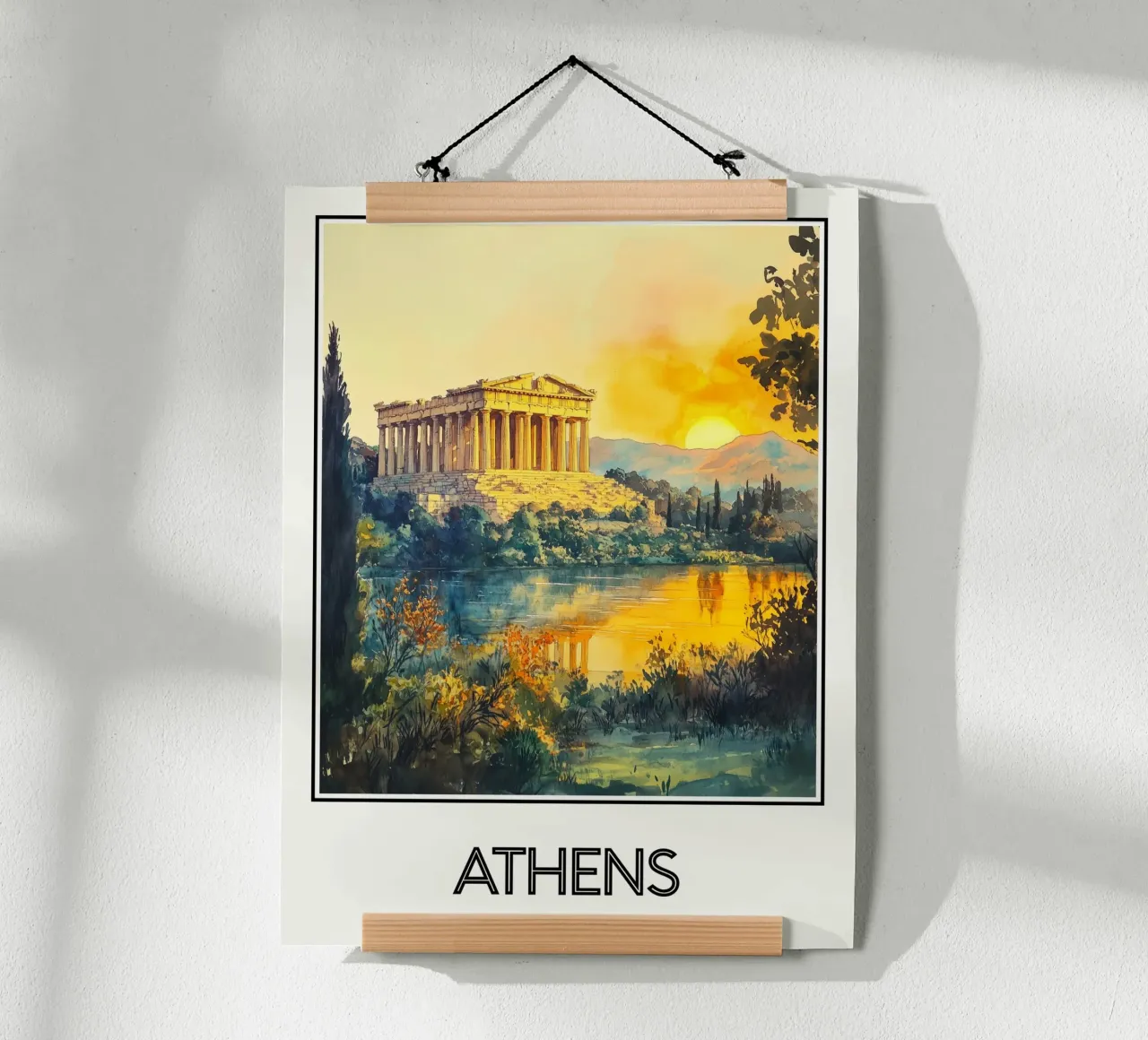 Atene carta hahnemühle da Frame the World