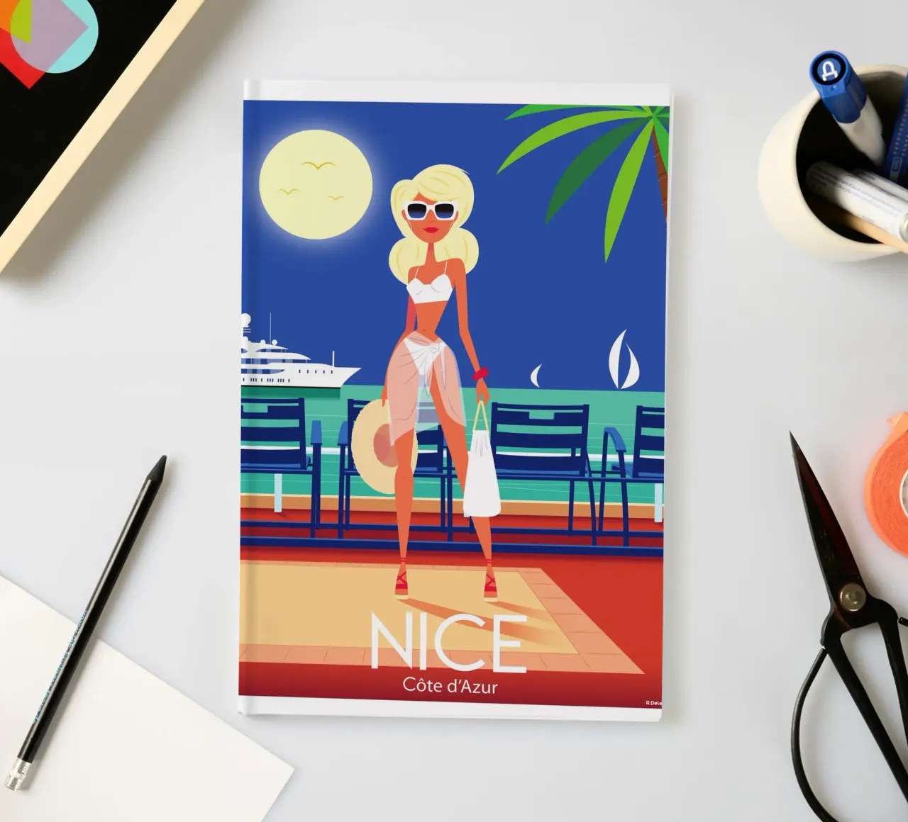 Nice Côte d'Azur notebook by Raphaël Delerue