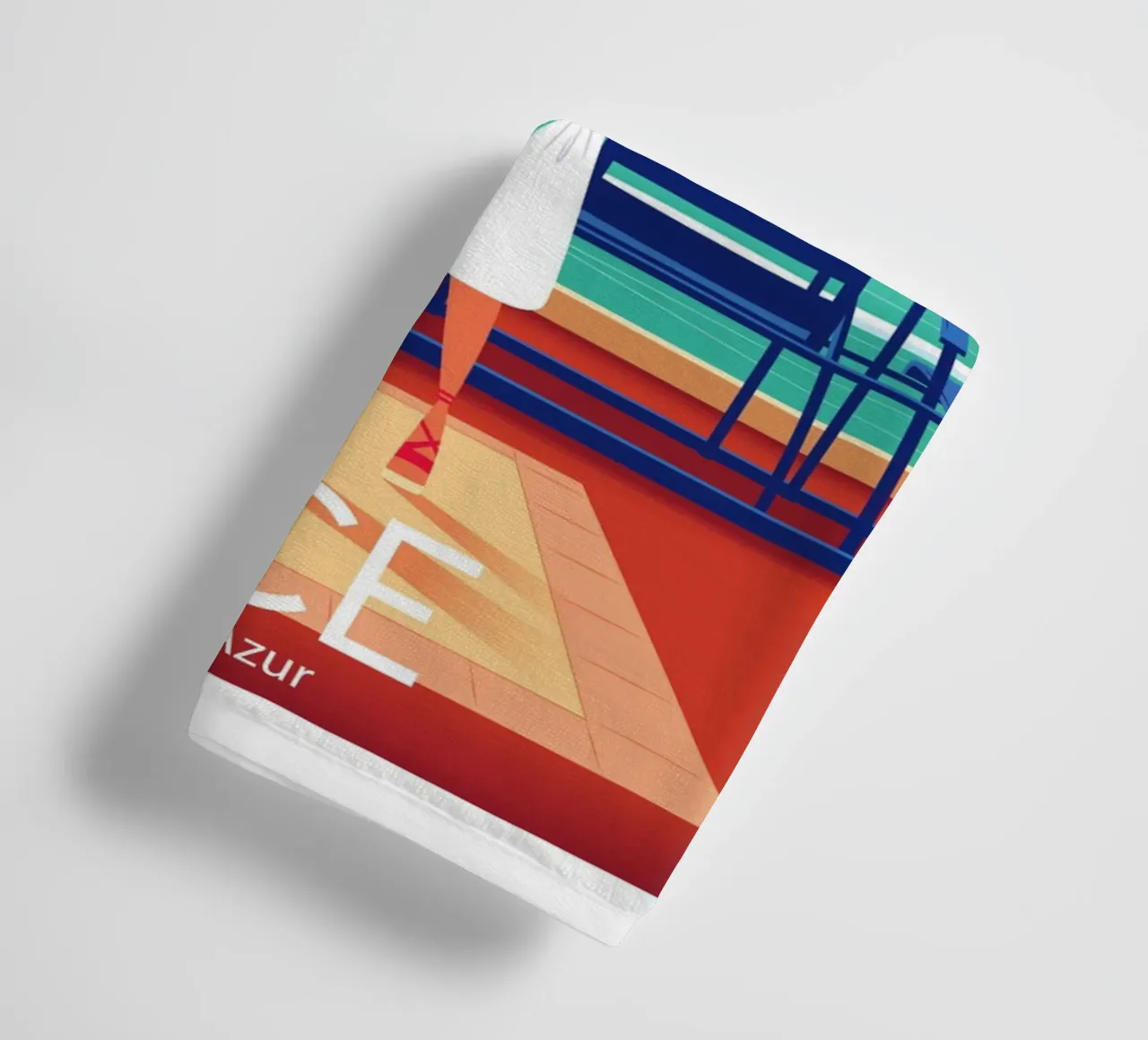 Nice Côte d'Azur towel by Raphaël Delerue