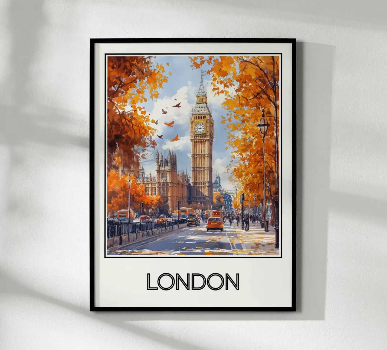 Londra poster da Frame the World
