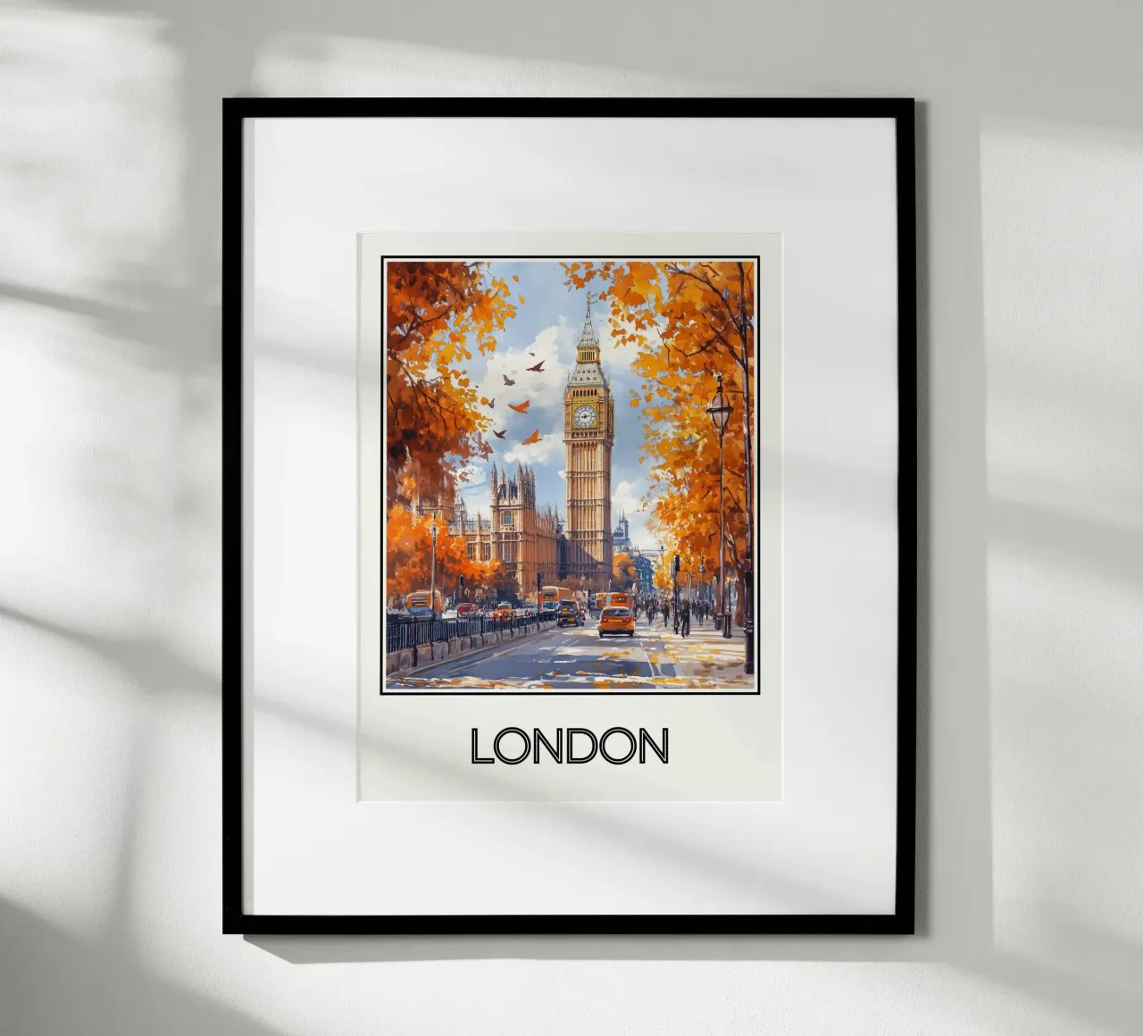 Londra poster da Frame the World