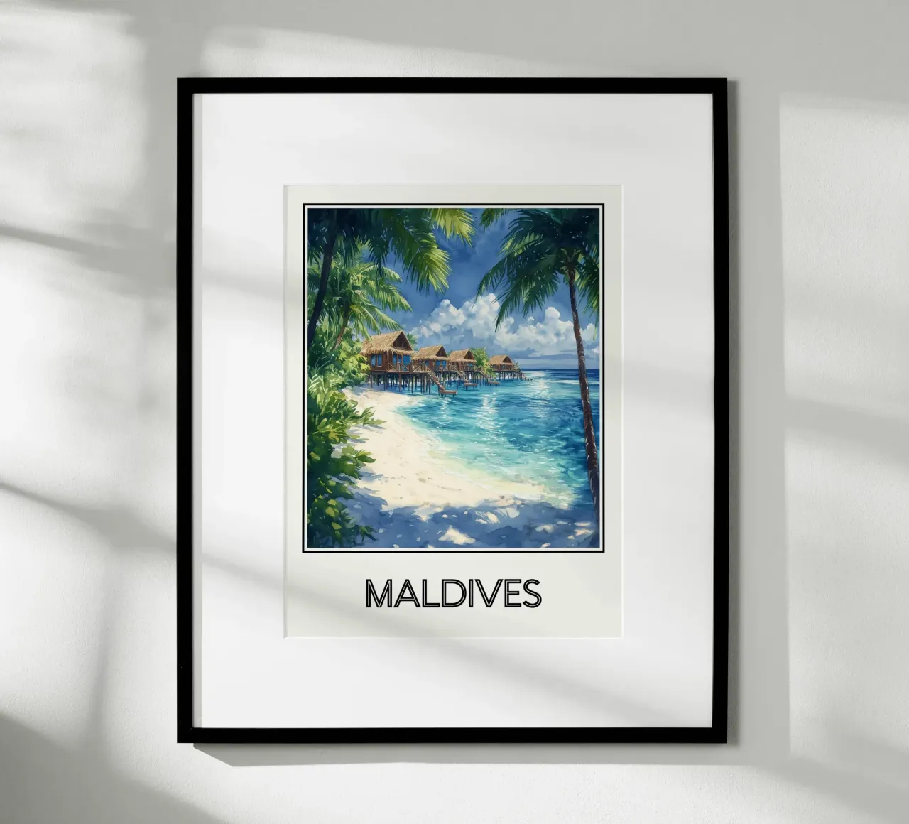 Maldive carta hahnemühle da Frame the World