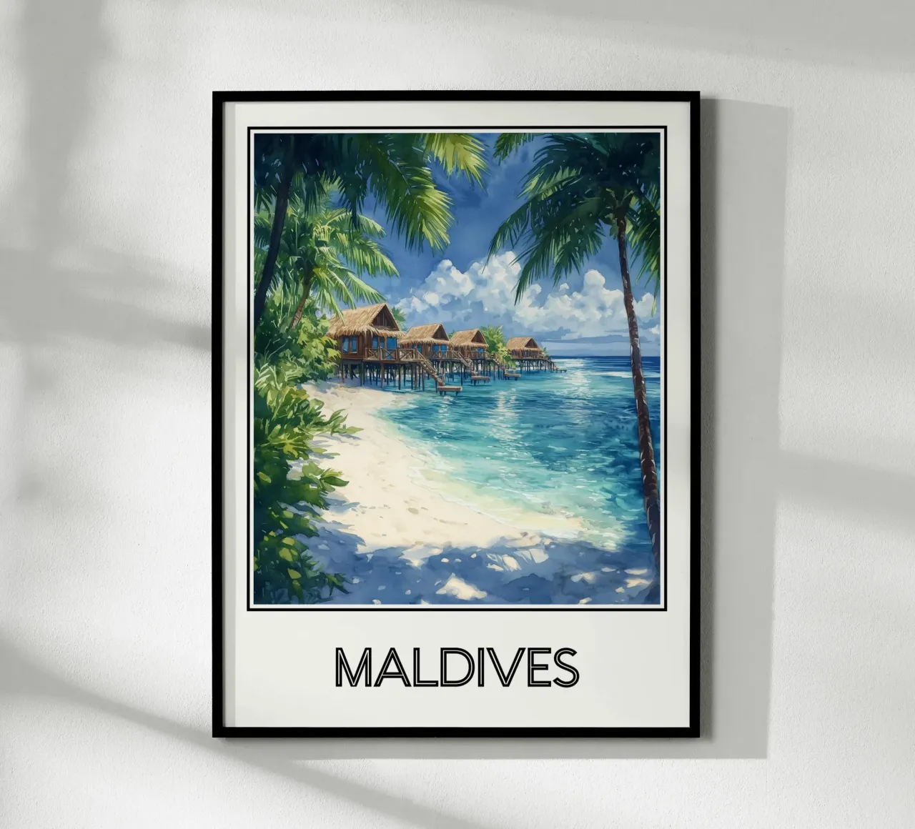 Maldive carta hahnemühle da Frame the World