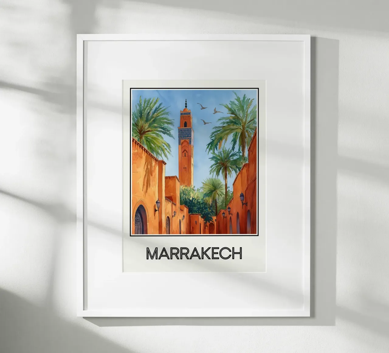 Marrakech carta hahnemühle da Frame the World