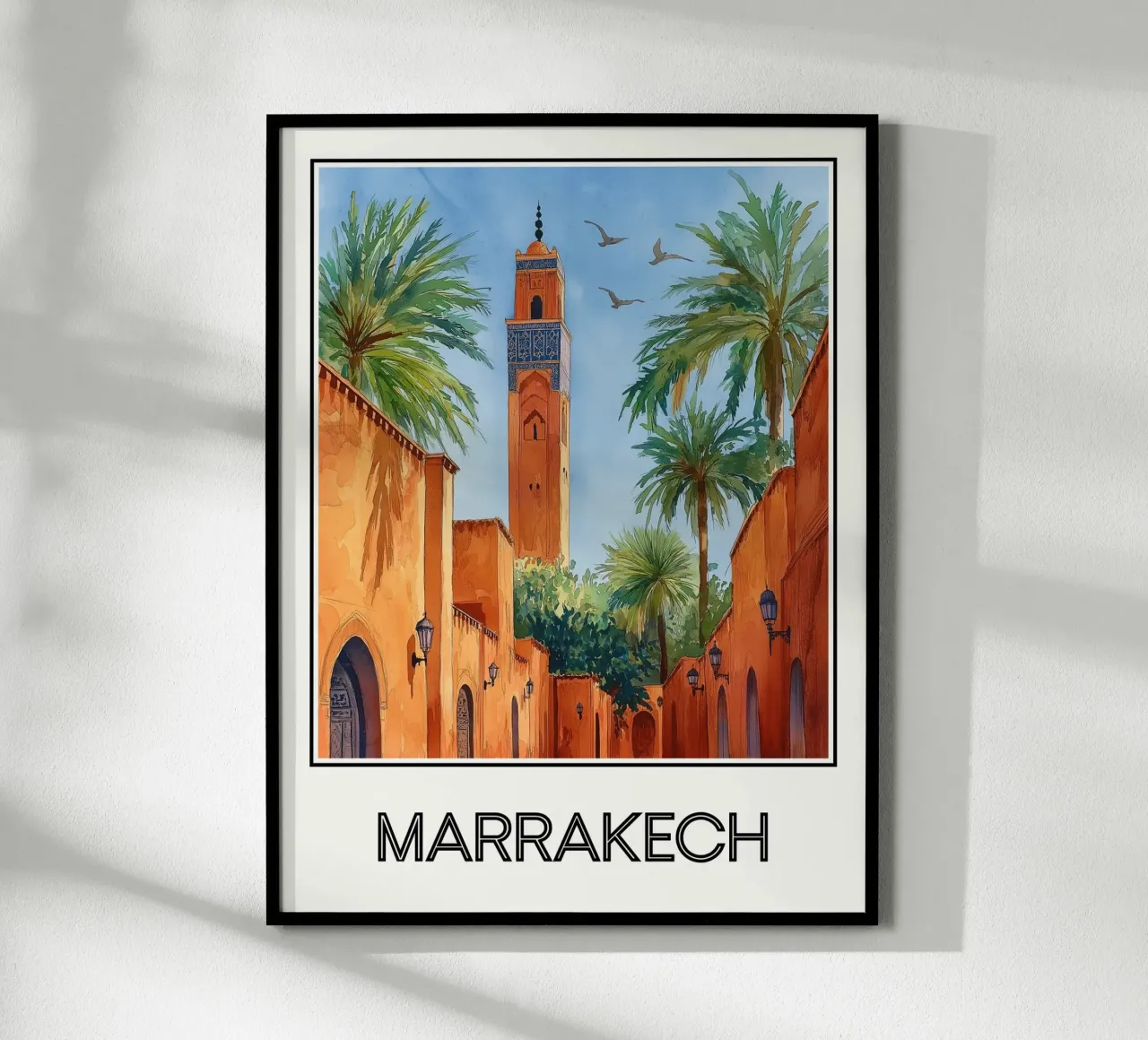 Marrakech carta hahnemühle da Frame the World