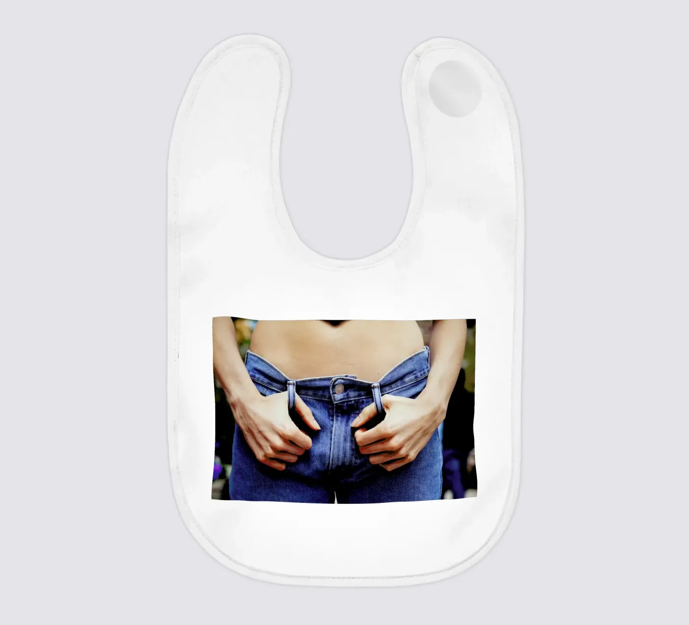 Denim bavaglino da Aysha Banos