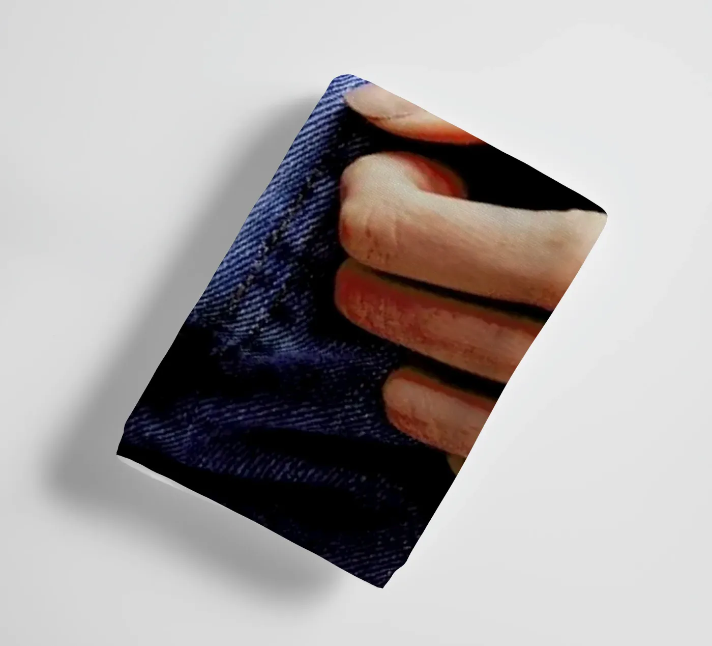 Denim badhanddoek van Aysha Banos