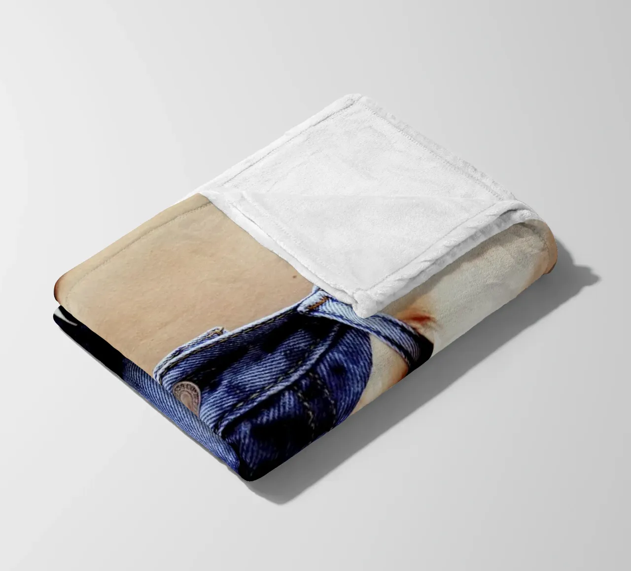 Denim coperta in pile da Aysha Banos