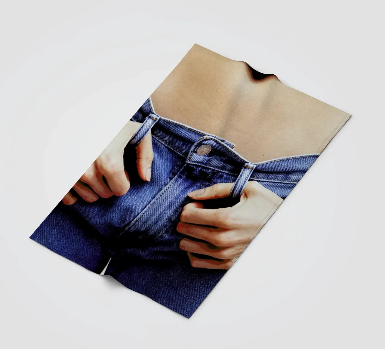 Denim coperta in pile da Aysha Banos