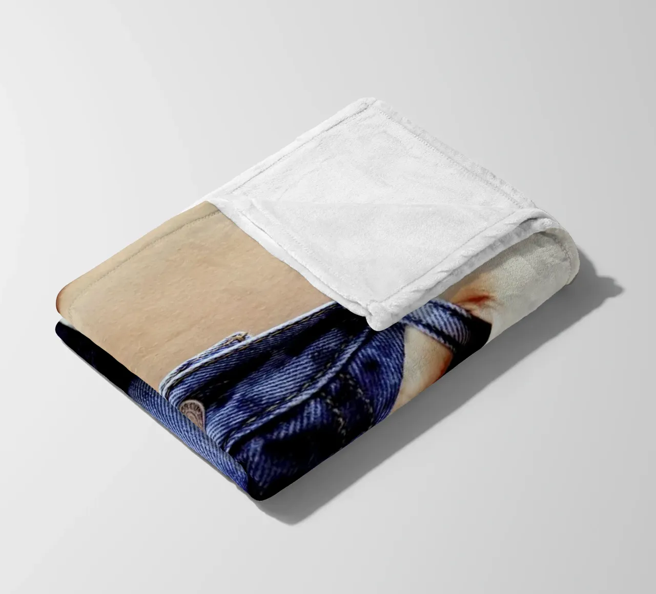 Denim coperta in pile da Aysha Banos