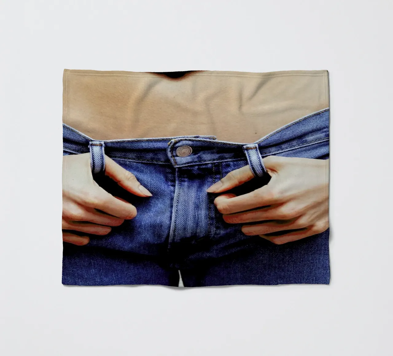 Denim coperta in pile da Aysha Banos